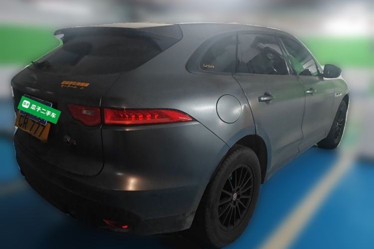 Used Jaguar F-PACE 2018 2.0T Four-Wheel Drive Urban Luxury Edition Rear Right 45 Deg
