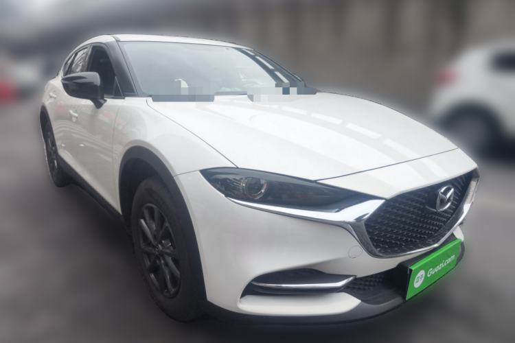 Used Mazda CX-4 2021 2.0L Automatic Two-Wheel Drive Blue Sky Dynamic Edition Front Right 45 Deg