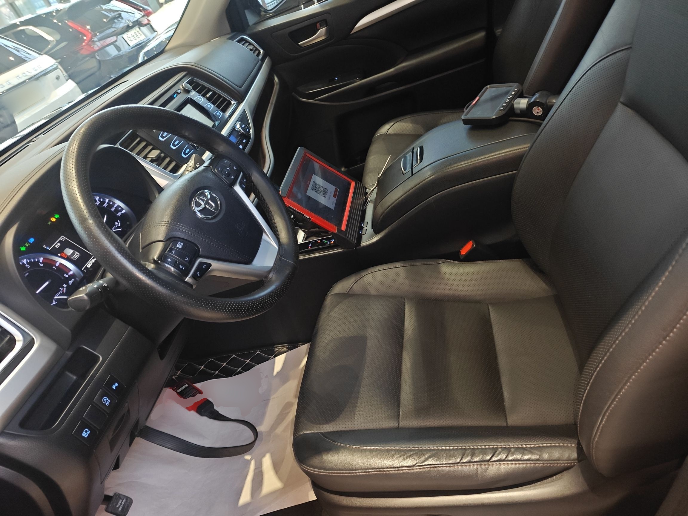 Avant de la voiture