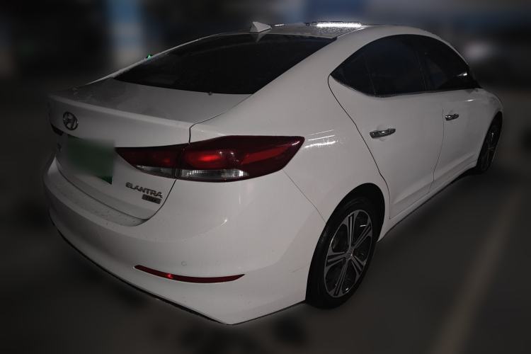 Used Hyundai Elantra (6th Generation / Lingdong) 2018 1.4T Dual-Clutch Xuan Dong · Dynamic Edition Rear Right 45 Deg