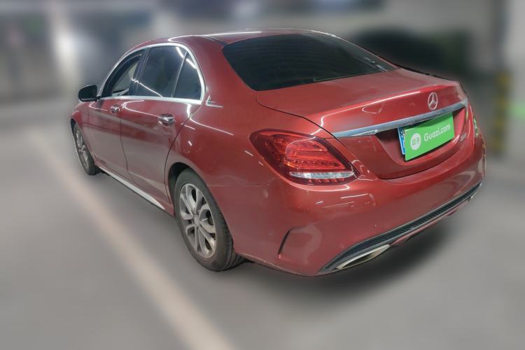 Used Mercedes-Benz C-Class 2017 C 180 L Sport Edition Rear Left 45 Deg