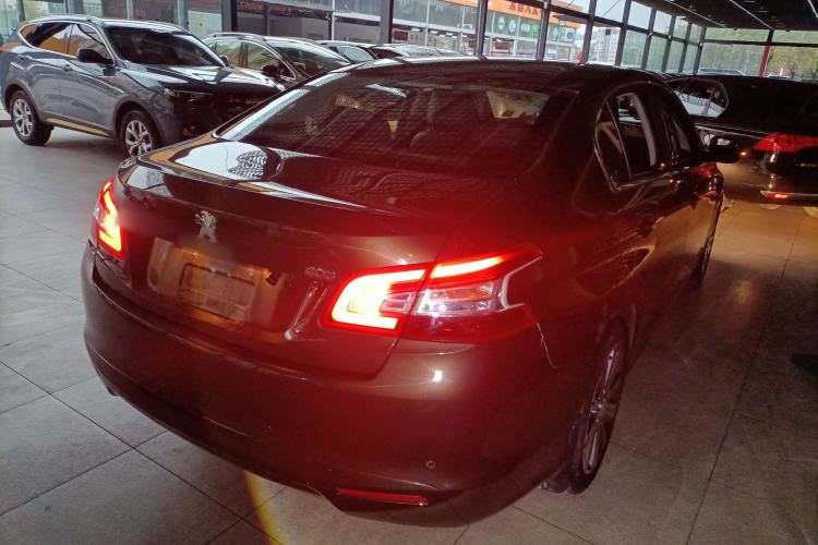 Used Peugeot 408 2015 1.2T Automatic Luxury Edition Rear Right 45 Deg