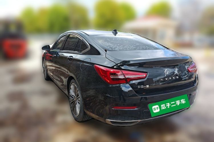 Used Hongqi H5 2022 Classic Model Facelift 1.8T Automatic Smart Connect Flagship Edition Rear Left 45 Deg