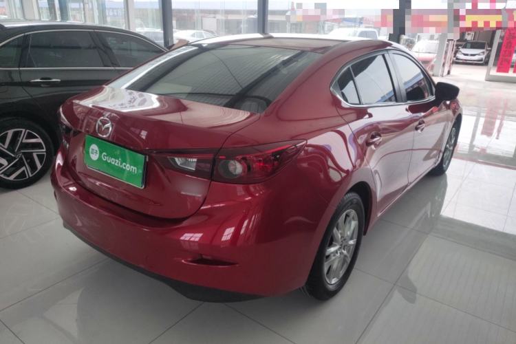 Used Mazda 3 Axela 2017 Sedan 1.5L Automatic Comfort Model Emission Standard China V Rear Right 45 Deg