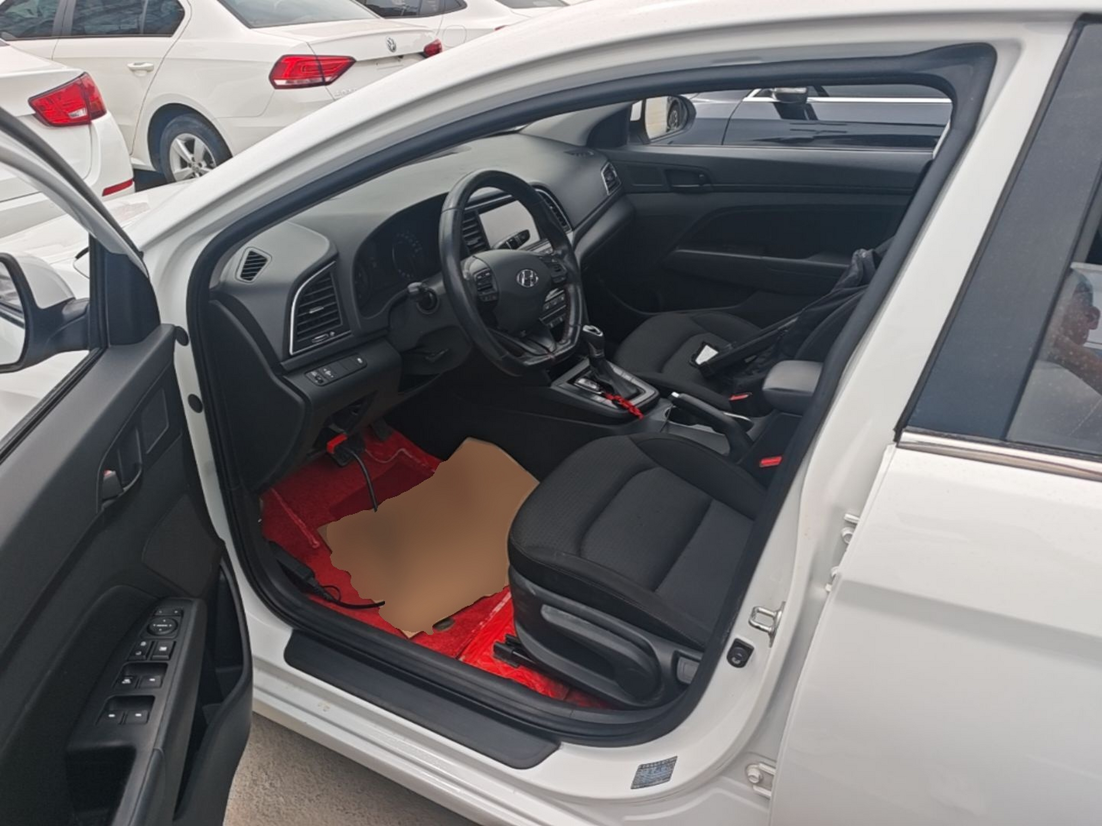 Avant de la voiture