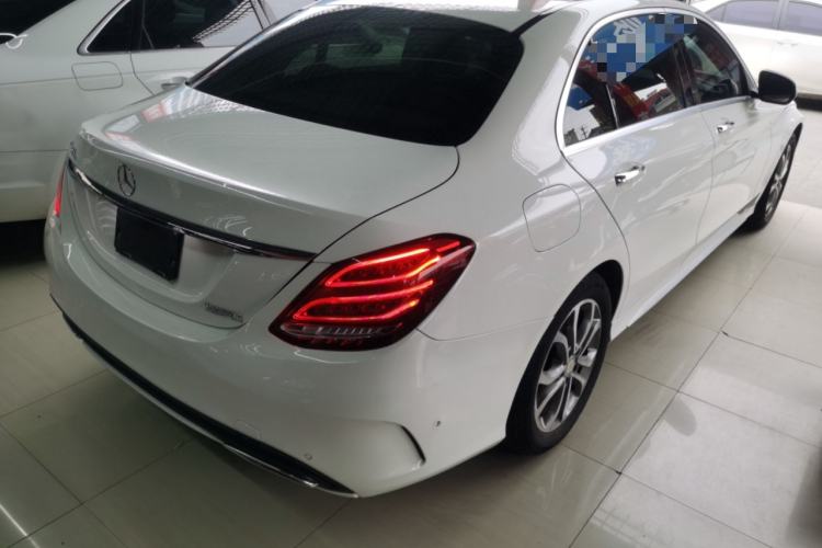 Used Mercedes-Benz C-Class 2015 Restyled C 180 L Sport Edition Rear Right 45 Deg