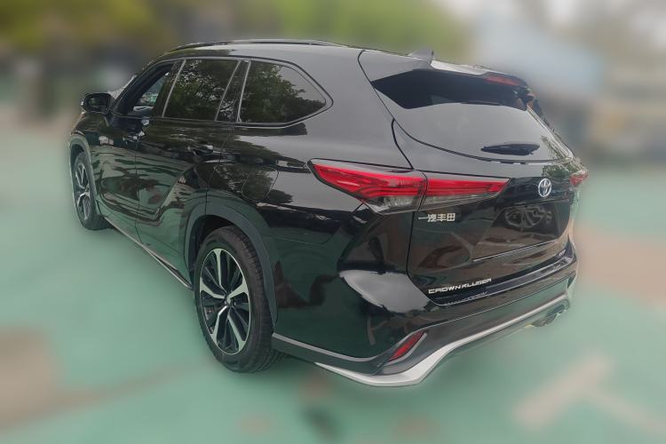 Used Toyota Crown Kluger 2021 2.5L HEV Four-Wheel Drive Premium Edition Rear Left 45 Deg