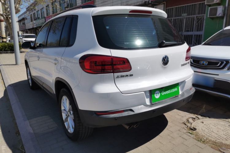 Used Volkswagen Tiguan 2015 1.8TSI Automatic Two-Wheel Drive Comfort Edition Rear Left 45 Deg