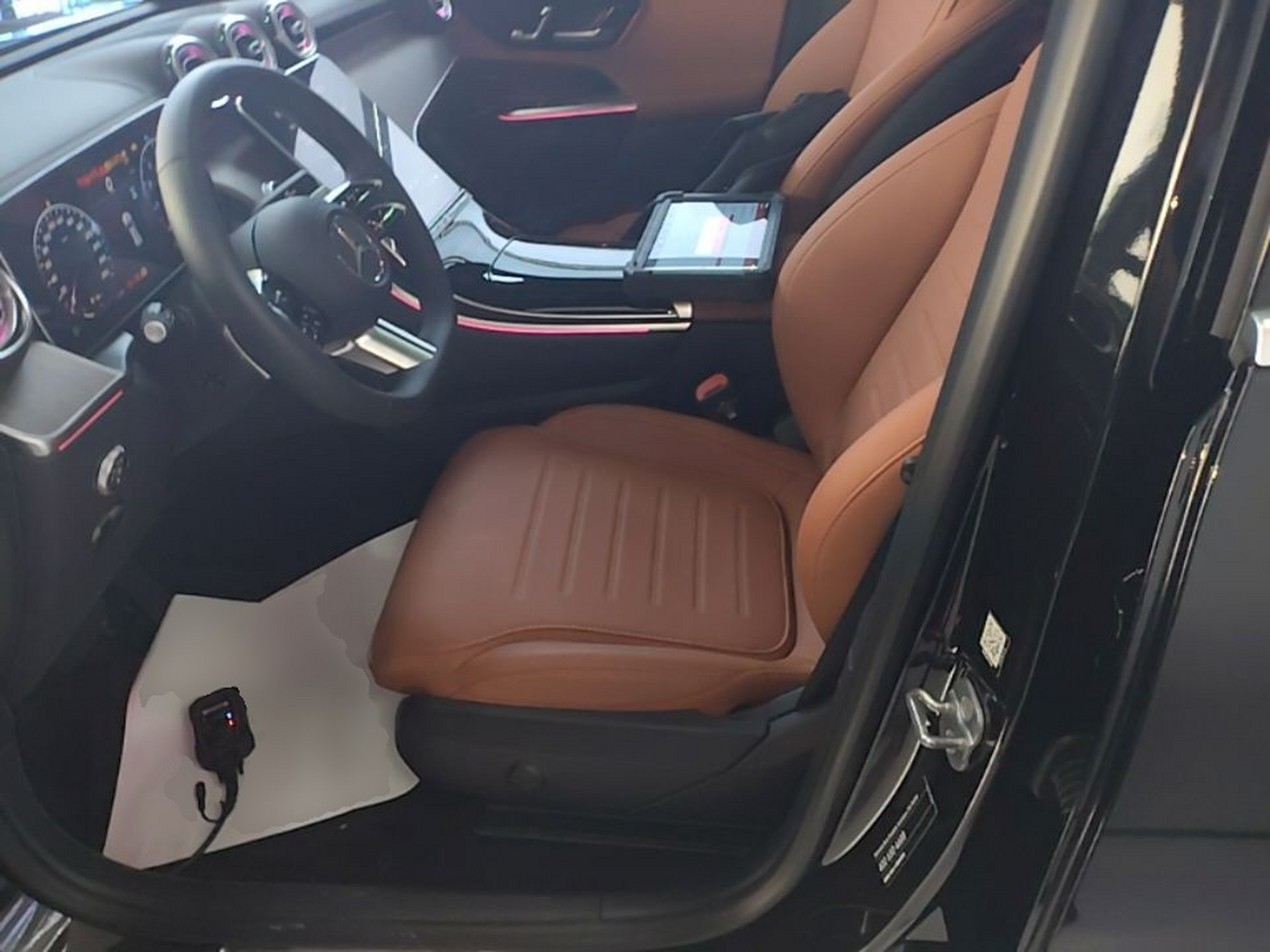 Vordere Reihe im Auto