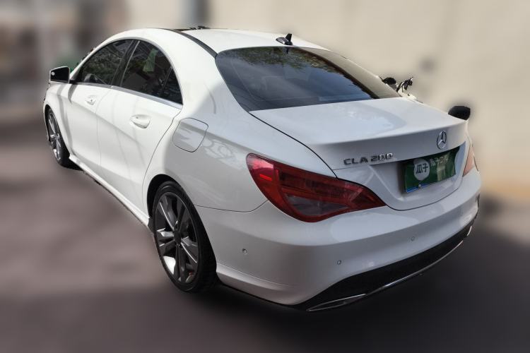 Used Mercedes-Benz CLA 2018 CLA 200 Sport Edition Rear Left 45 Deg