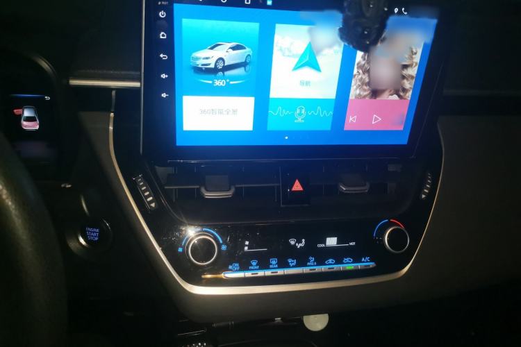 Used Toyota Levin 2021 185T CVT Luxury Edition Audio And AC Panel