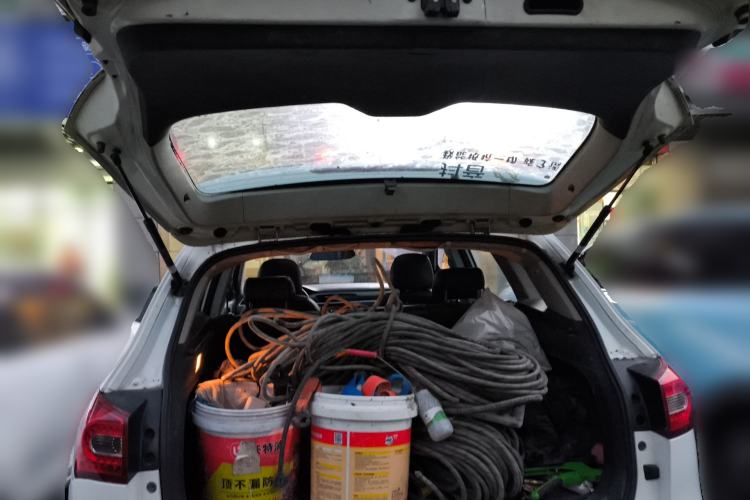 Used Zotye T600 2014 1.5T Manual Luxury Model Trunk