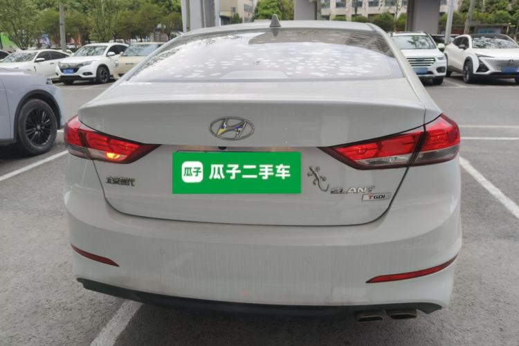Used Hyundai Elantra (6th Generation / Lingdong) 2019 1.4T Dual-Clutch Xuan Dong · Dynamic Model Rear
