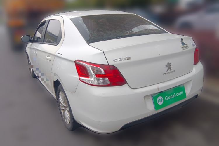 Used Peugeot 301 2016 1.6L Manual Comfort Edition Rear Left 45 Deg