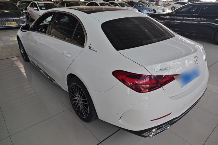 Used Mercedes-Benz C-Class 2022 Restyled C 260 L Sport Edition Rear Left 45 Deg