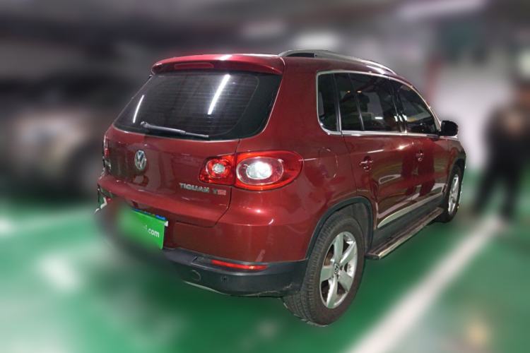 Used Volkswagen Tiguan 2010 1.8TSI Automatic Two-Wheel Drive Elite Edition Rear Right 45 Deg