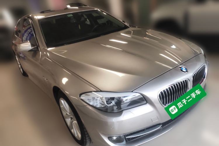 Used BMW 5 Series 2013 530Li Leading Model Front Right 45 Deg