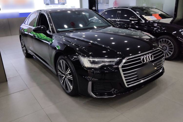 Used Audi A6L 2022 45 TFSI Prestige Dynamic Edition Front Right 45 Deg