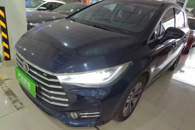 Used BYD Song MAX 2019 1.5T Automatic Smart Connect Ruiyi Sunroof Model 7 Seats China VI Standard