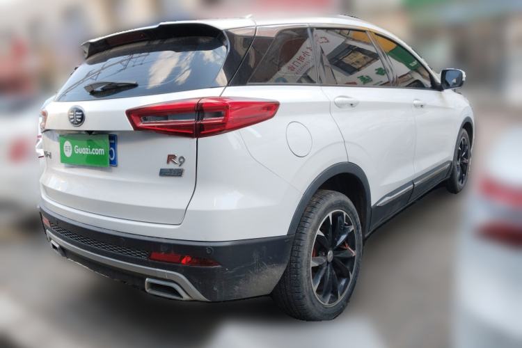 Used FAW Senya R9 2018 1.2T Manual Luxury Smart Edition Rear Right 45 Deg