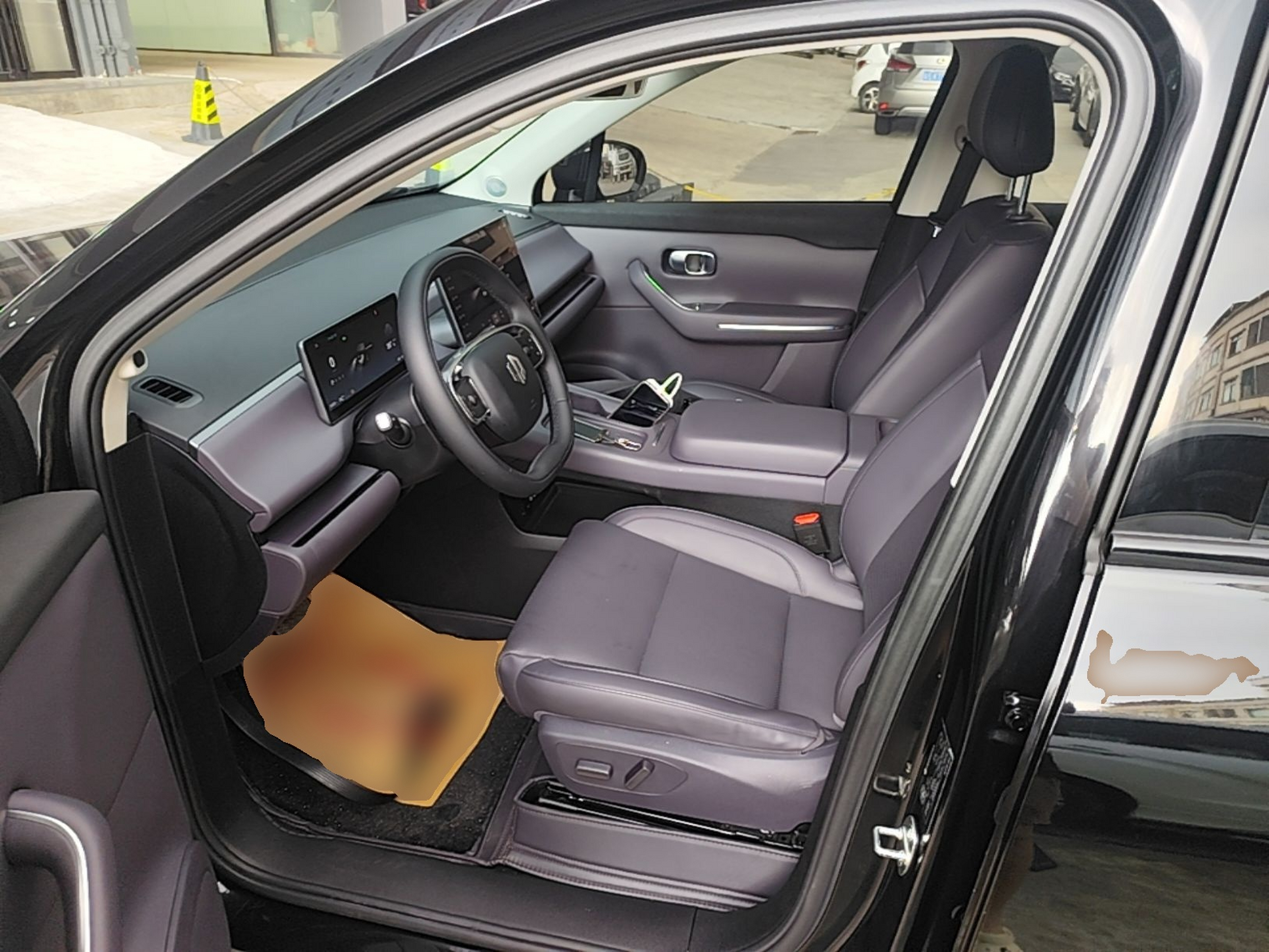 Avant de la voiture