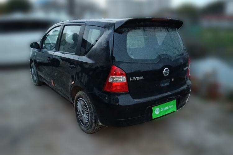 Used Nissan Livina 2010 Jingyue Edition 1.6L Automatic All-in-One Model Rear Left 45 Deg
