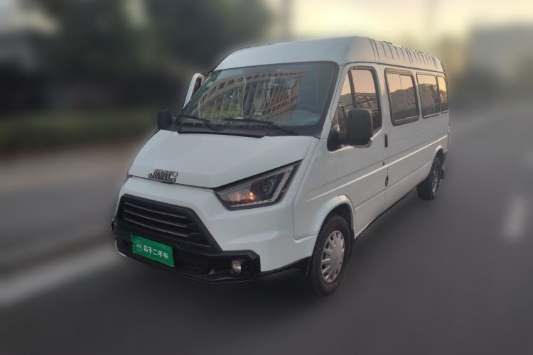 Used JMC Transit 2017 2.8T Commercial Version Long Wheelbase Mid-Roof 6/7/8-Seater JX493 Guazi used car, China used car export, Used car for sale, Used cars, Cheapest cars for sale