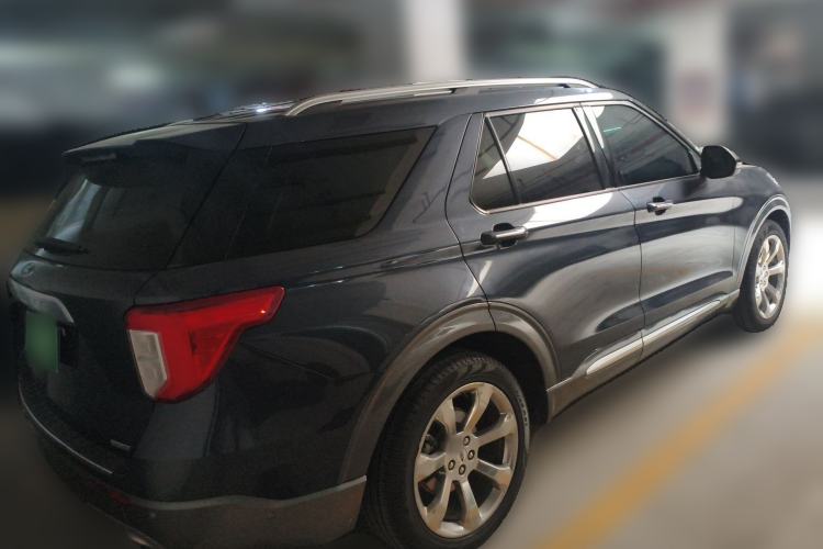 Used Ford Explorer 2020 EcoBoost 285 4x4 Platinum Edition 7-Seater Rear Right 45 Deg