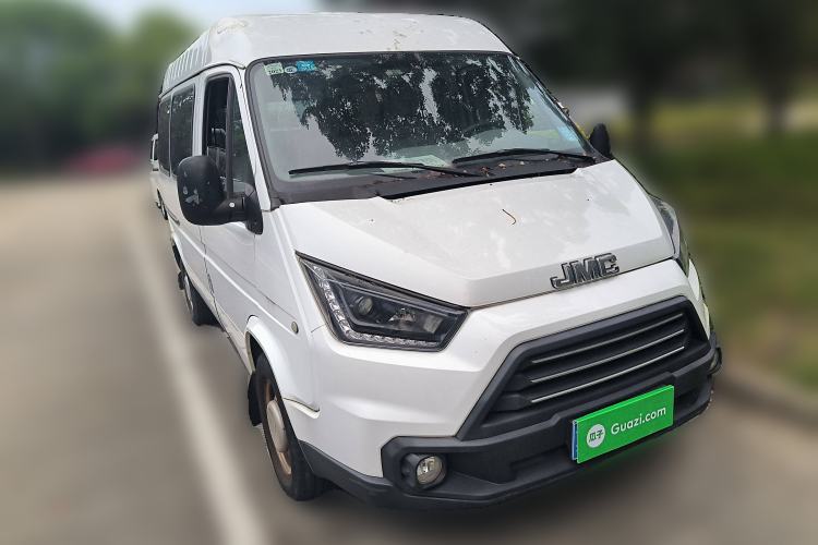 Used JMC Transit 2019 2.8T Commercial Version Short Wheelbase Mid-Roof 6-Seater China VI JX493