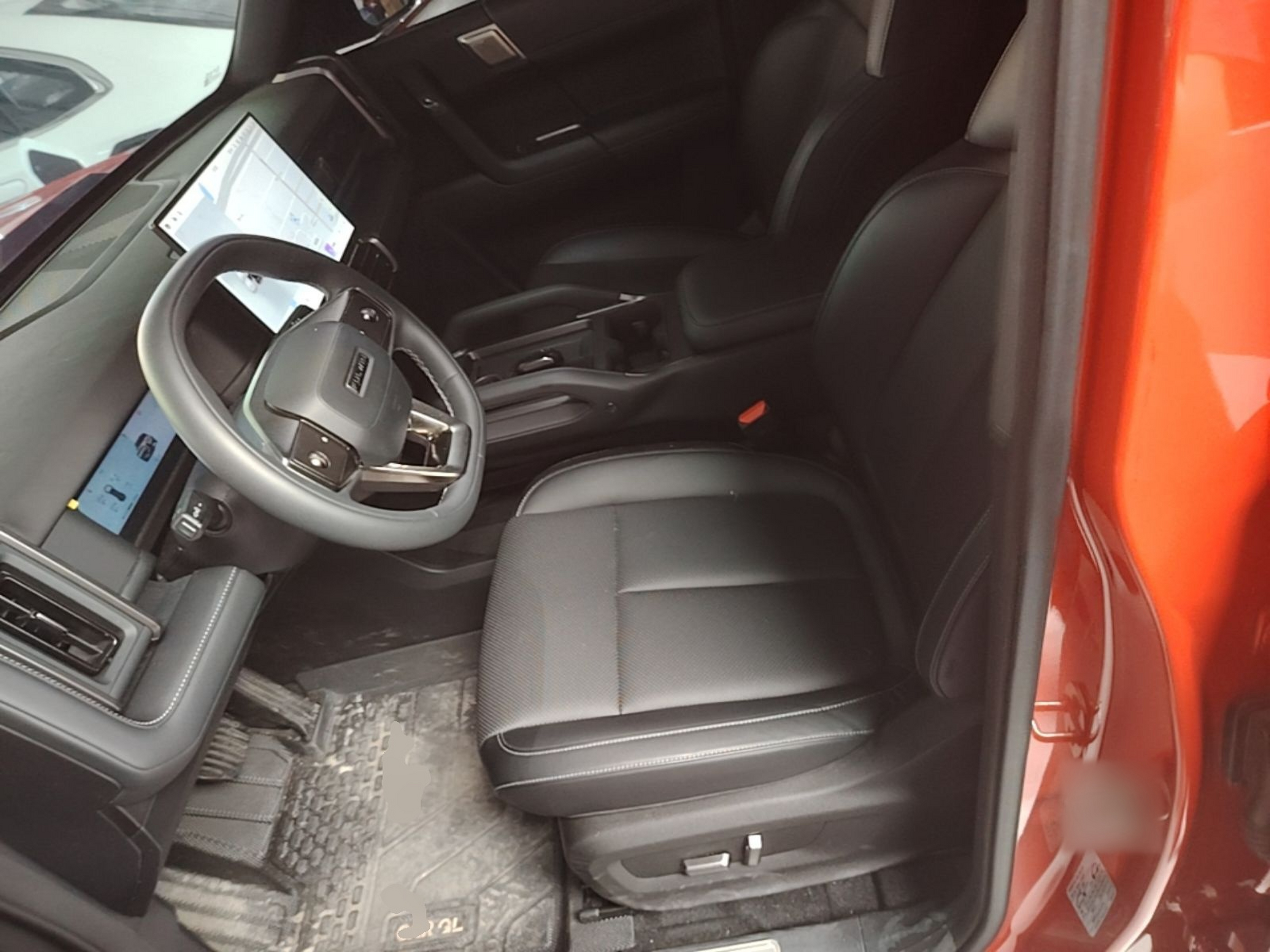 Avant de la voiture