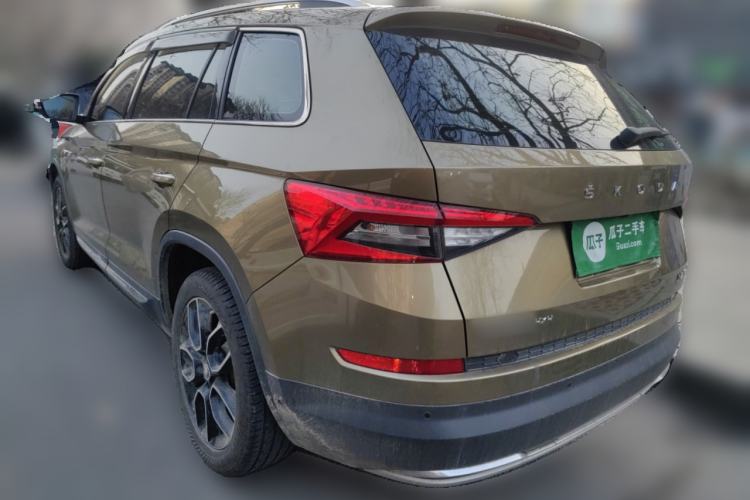 Used Skoda Kodiaq 2018 TSI380 7-Seater Four-Wheel-Drive Flagship Edition Rear Left 45 Deg