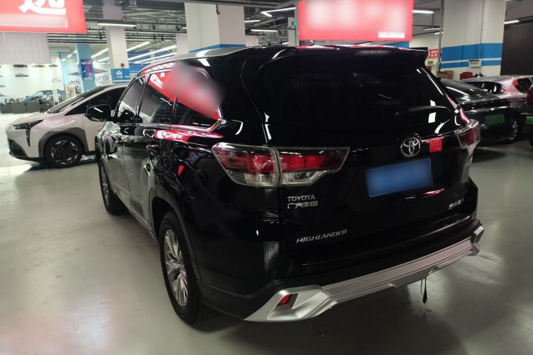 Used Toyota Highlander 2015 2.0T Two-Wheel Drive Elite Edition 5 Seats Rear Left 45 Deg