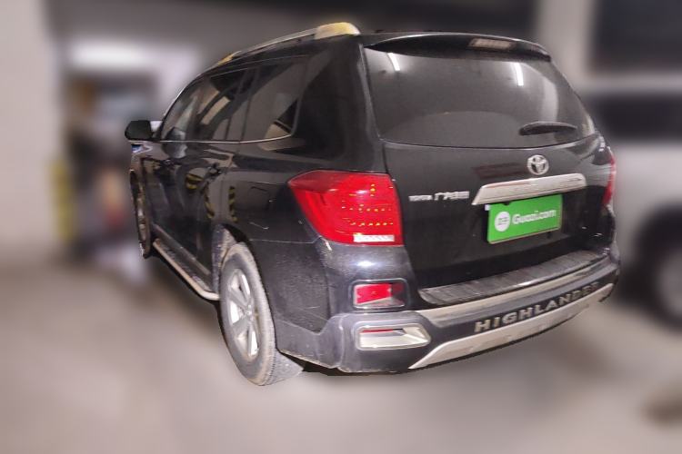 Used Toyota Highlander 2012 2.7L 2WD 5-Seater Elite Edition Rear Left 45 Deg