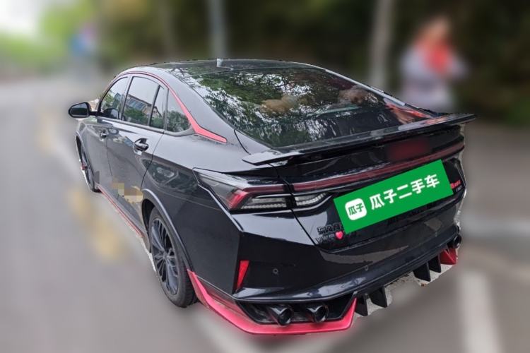 Used Dongfeng Aeolus Yixuan MAX 2021 1.5T Dark Night Sharp Edition Rear Left 45 Deg