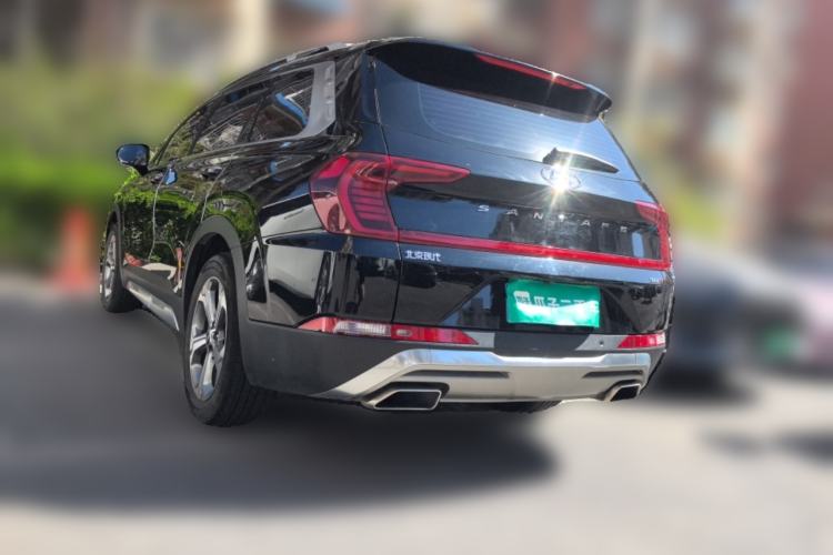 Used Hyundai Santa Fe 2019 380 TGDi GLS Automatic 2WD Luxury Version China V Standard Rear Left 45 Deg