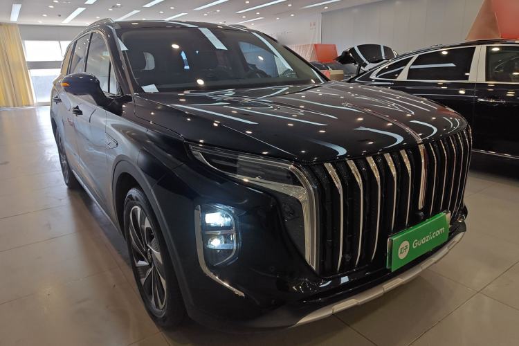Used Hongqi HS7 PHEV 2024 2.0T PHEV Four-Wheel Drive Flagship Edition 6 Seats Front Right 45 Deg
