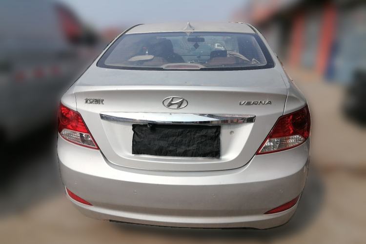 Used Hyundai Verna (older generation) 2010 Sedan 1.4L Automatic Comfort Model GS Rear