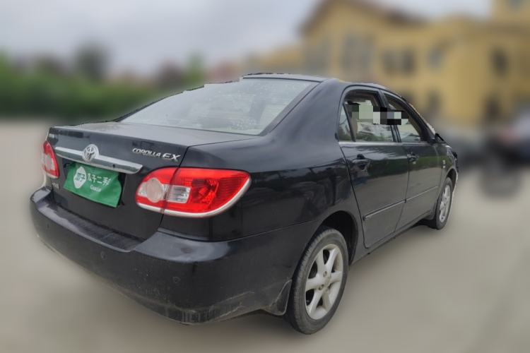 Used Toyota Corolla EX 2011 1.6L Manual Luxury Edition Rear Right 45 Deg