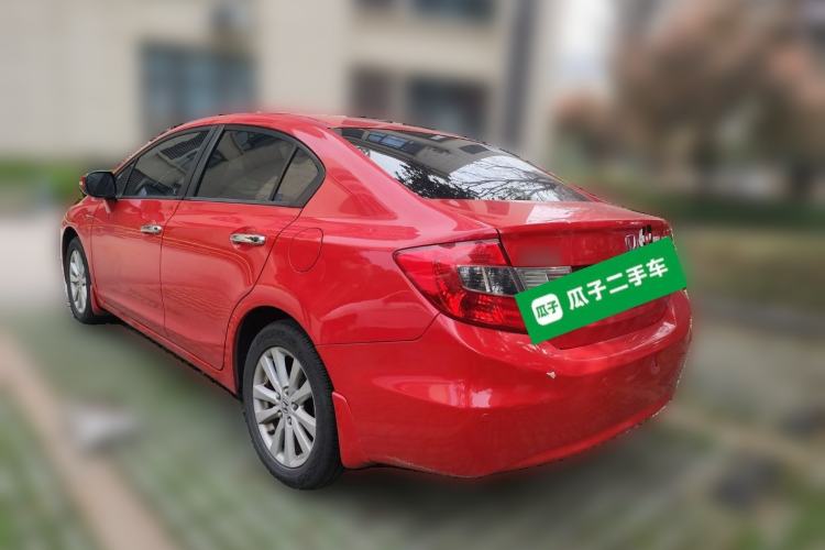 Used Honda Civic 2013 10th Anniversary 1.8L Automatic Luxury Edition Rear Left 45 Deg