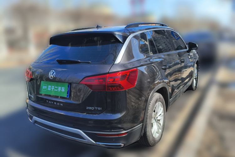 Used Volkswagen Tayron 2021 280TSI Two-Wheel Drive Comfort Connect Edition Rear Right 45 Deg