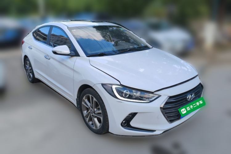 Used Hyundai Elantra (6th Generation / Lingdong) 2016 1.6L Automatic ZhiXuan – Elite Version Front Right 45 Deg