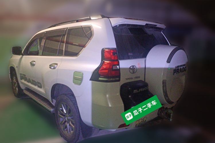 Used Toyota Prado 2018 3.5L Automatic TX-L with Rear-Mounted Spare Tire
