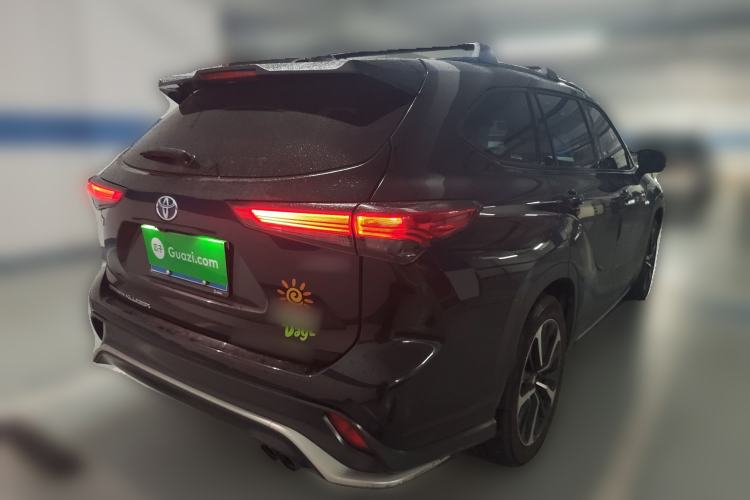 Used Toyota Crown Kluger 2021 2.5L HEV Four-Wheel Drive Flagship Edition Rear Right 45 Deg