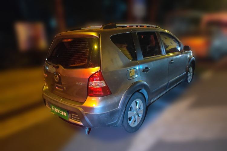 Used Nissan Livina 2010 Jingrui Edition 1.6L Manual Standard Model Rear Right 45 Deg