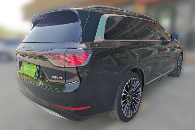 Used Hima AITO M9 2024 All-Electric Ultra Version 100 kWh 6-Seater Model Rear Right 45 Deg