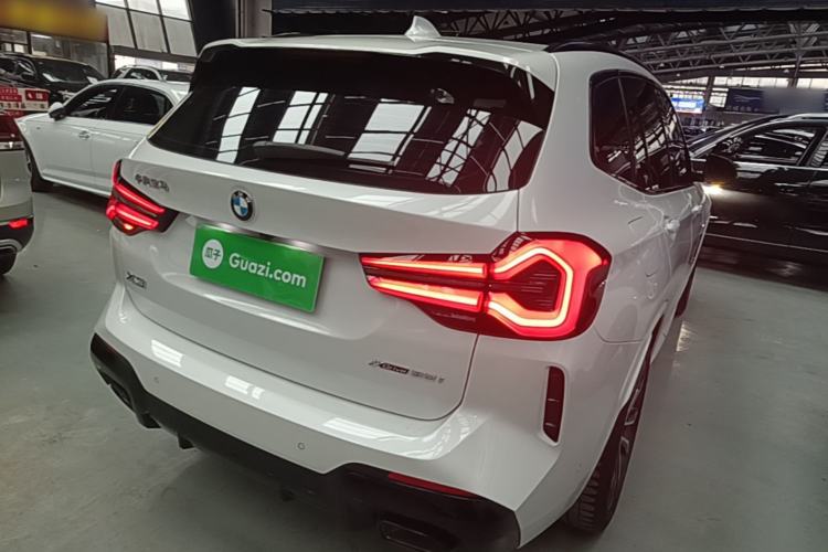 Used BMW X3 2023 xDrive30i Leading Model M Night Edition Package Rear Right 45 Deg