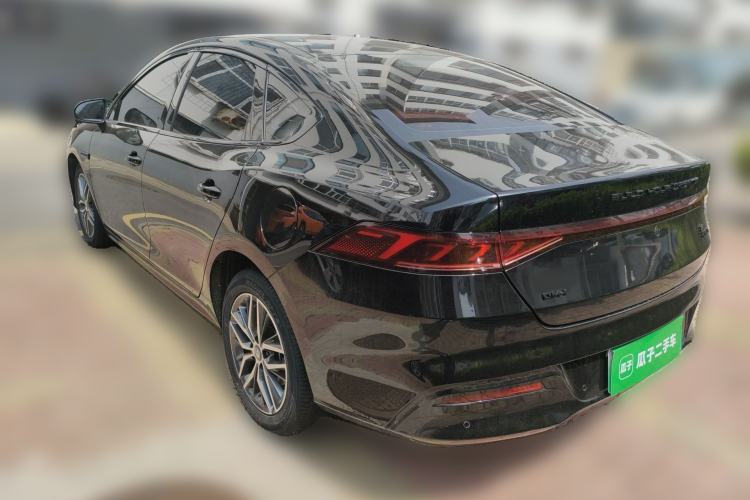 Used BYD Qin PLUS 2023 Champion Edition DM-i 55KM Superior Model Rear Left 45 Deg