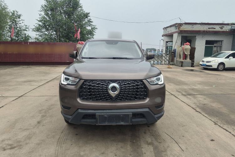 Used Great Wall Poer 2021 2.0T Commercial Version Automatic Diesel 4x4 Elite Long-Box GW4D20M