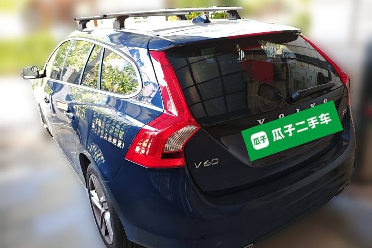 Used Volvo V60 2014 Restyled T5 Zhiya Edition Rear Left 45 Deg