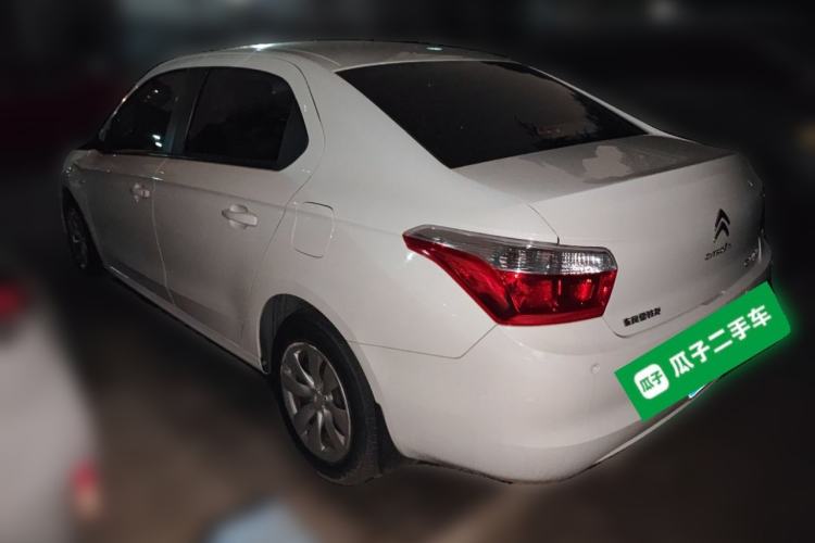 Used Citroen Elysee 2015 Qishang Edition 1.6L Automatic Fashion Model
